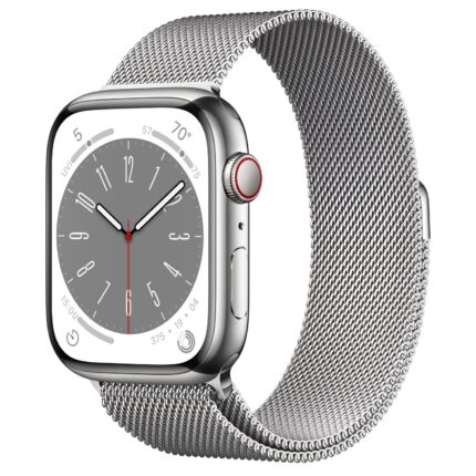 שעון חכם Apple Watch Series 8 45mm Aluminum Case Sport Band GPS + Cellular אפל